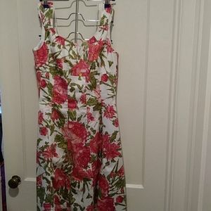 London times women's spring garden dress